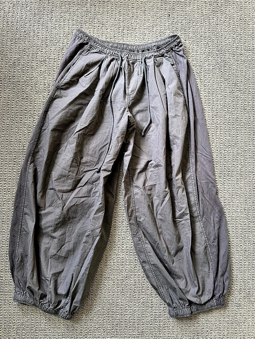 Anthropologie Balloon Parachute Pants Gray XS